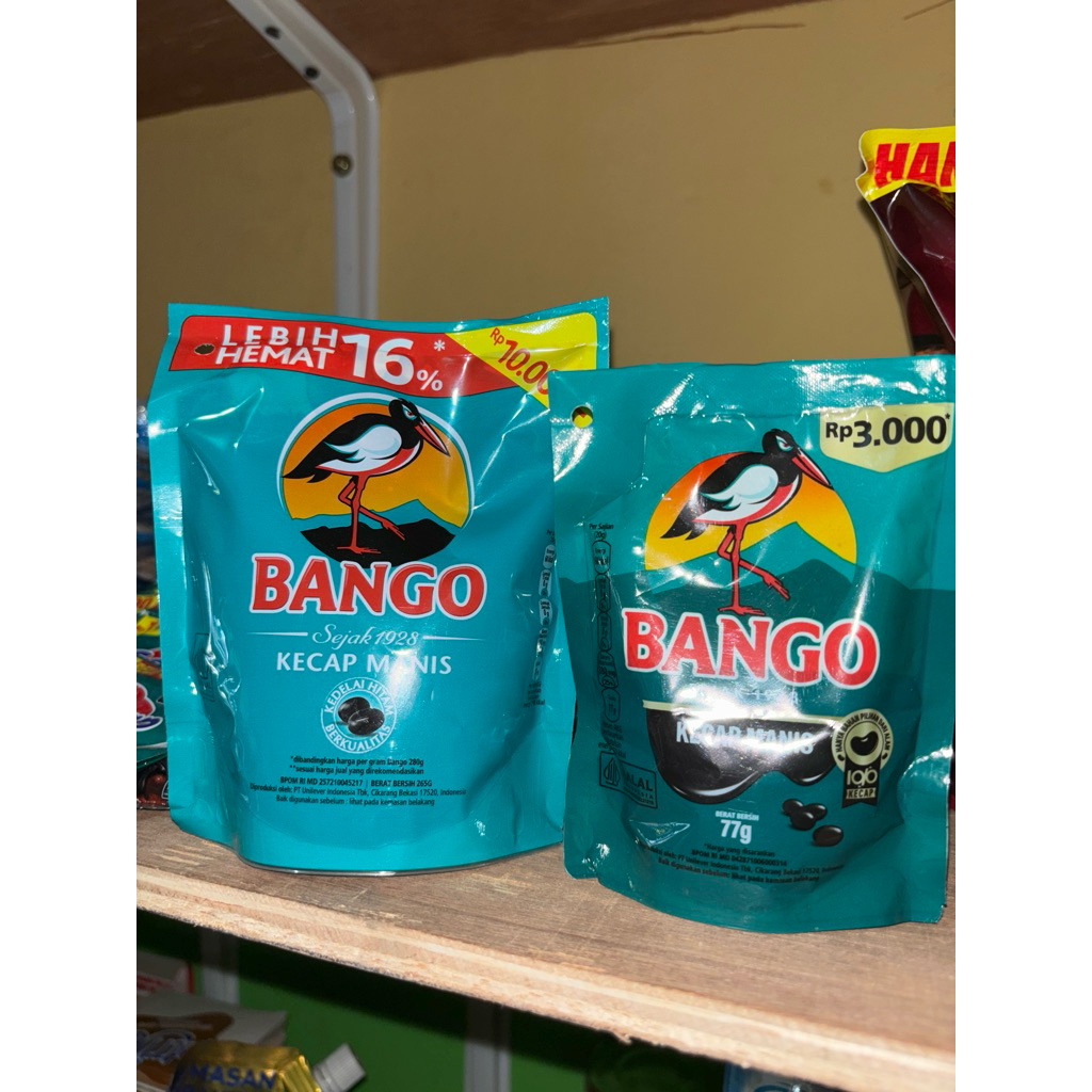 

bango kecap manis 77gr 280gr rentengan