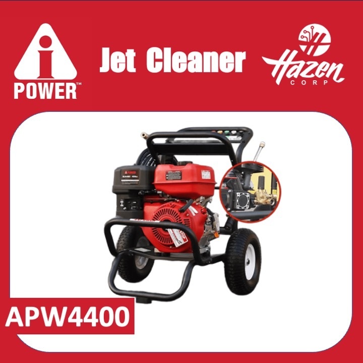 Alat Cuci Mobil Motor Gasoline Jet Cleaner High Pressure Washer Aipower Type APW-4400 by HAZENclean