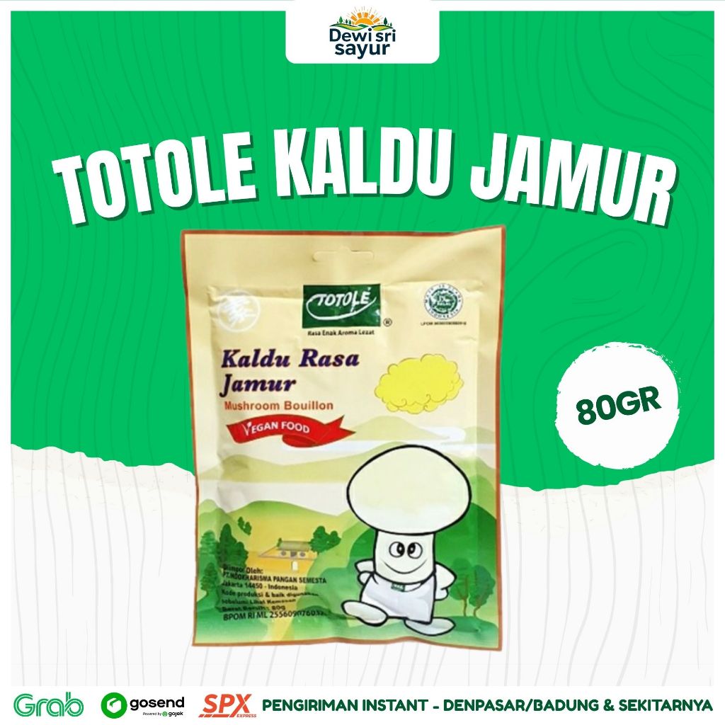 

Totole Kaldu Jamur 80gr – Dewi Sri Sayur