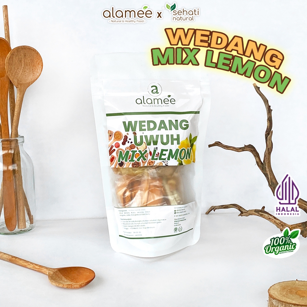 

Wedang Uwuh Mix Lemon Rempah Asli Minuman Herbal Alami Langsung Seduh Lengkap Komplit
