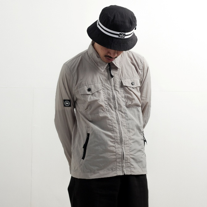 Troublemaker | Overshirt Jacket - Cambridge Misty