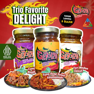 

(The Habit) GERILYA Mix Favorite Delight Double TerUmi (Sambal Teri Medan Sekali, Sambal Cumi Nagih)