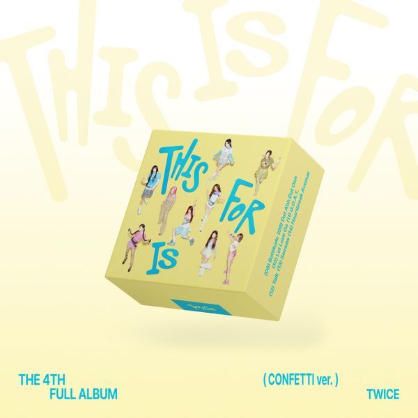 [BOOKED] 4TH FULL ALBUM TWICE - THIS IS FOR VER VERSI DIGI DIGIPACK PB PHOTOBOOK CONFETTI APPMUS APP