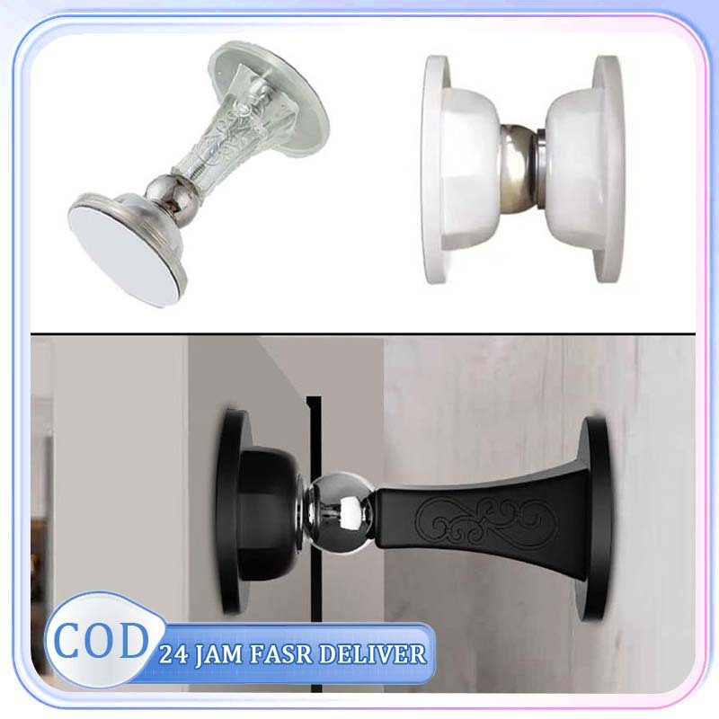Stopper Pintu Rumah Magnet Penahan Pintu Rumah Door Stopper Magnet Pintu Pemasangan Di Dinding