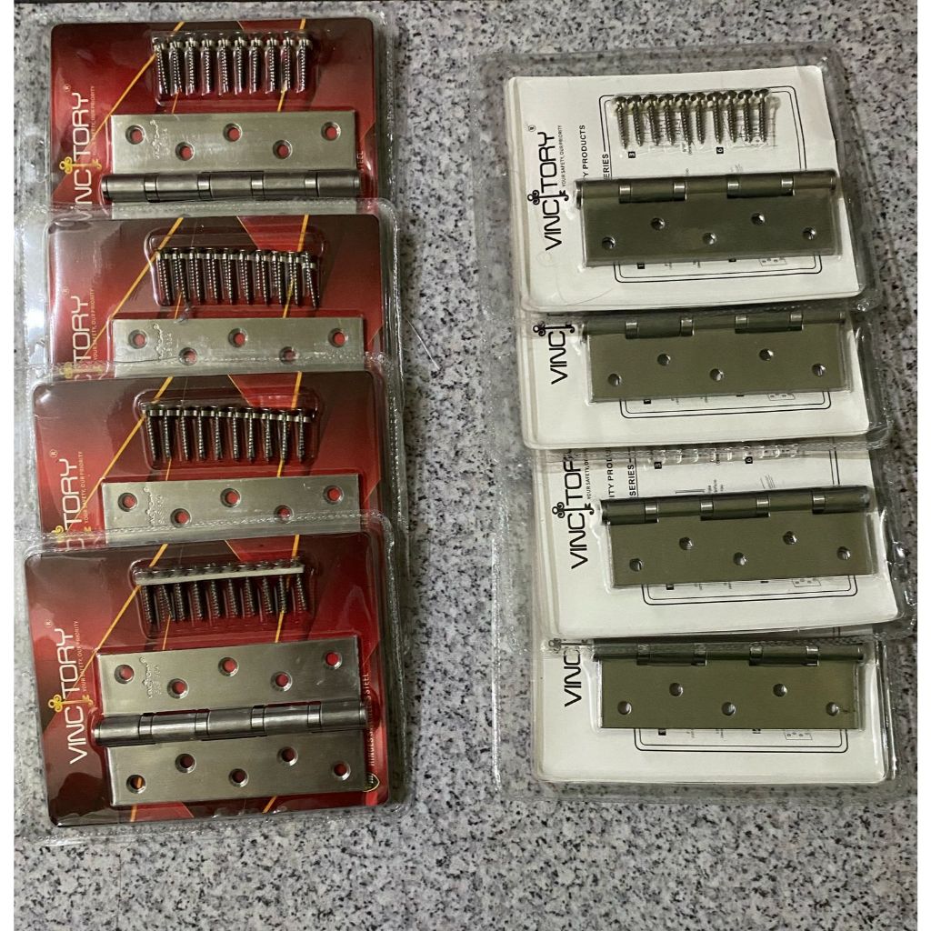 VINCITORY ENGSEL STAINLESS 5 INCH GRADE A | Engsel Kupu Tarung | Engsel pintu/jendela yang kuat dan 