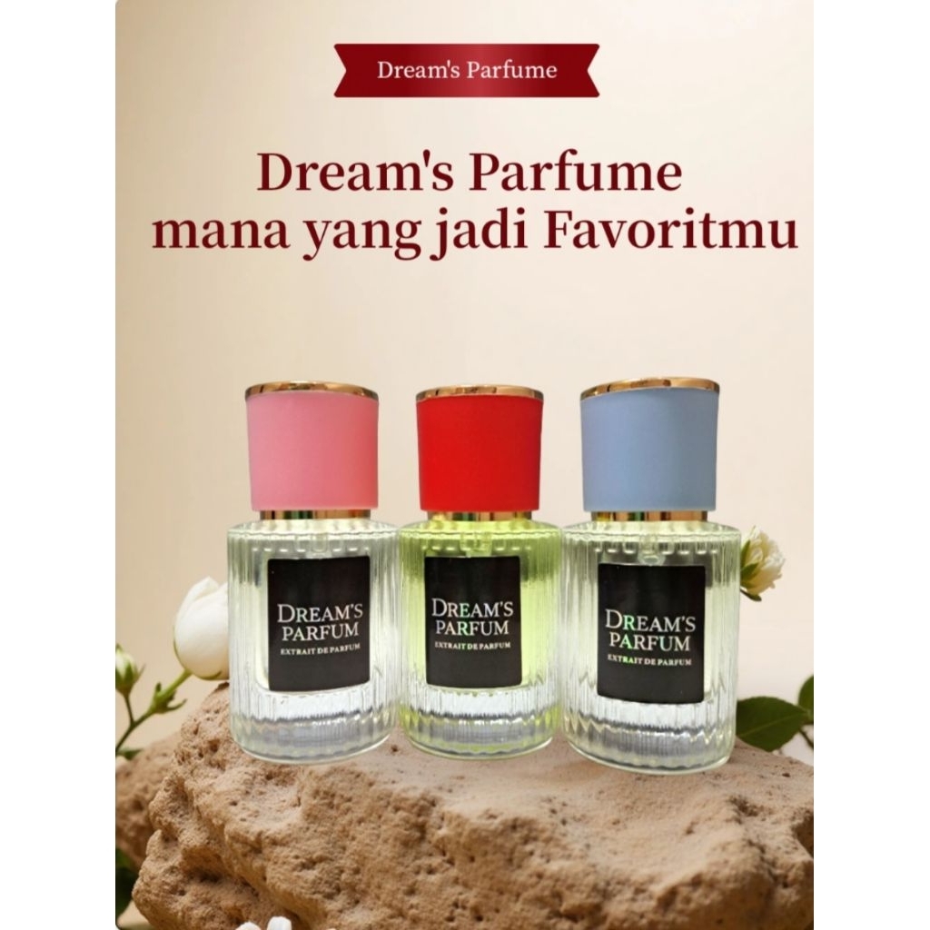 Dream's Parfum, parfum wanita tahan lama, parfum cowok tahan lama parfum fresh, parfum wanita, parfu