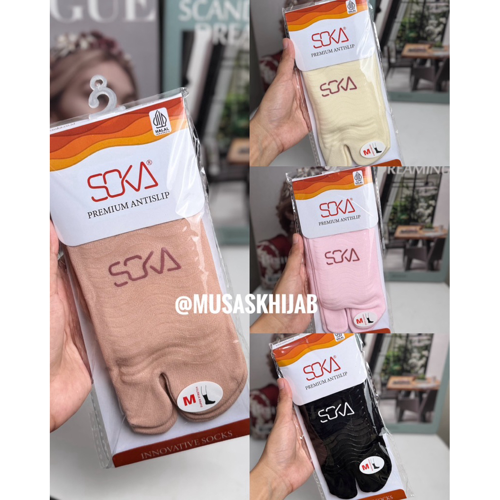 Kaos Kaki Soka Jempol Antislip / Kaos Kaki Soka Jempol Antislip / Soka Antislip