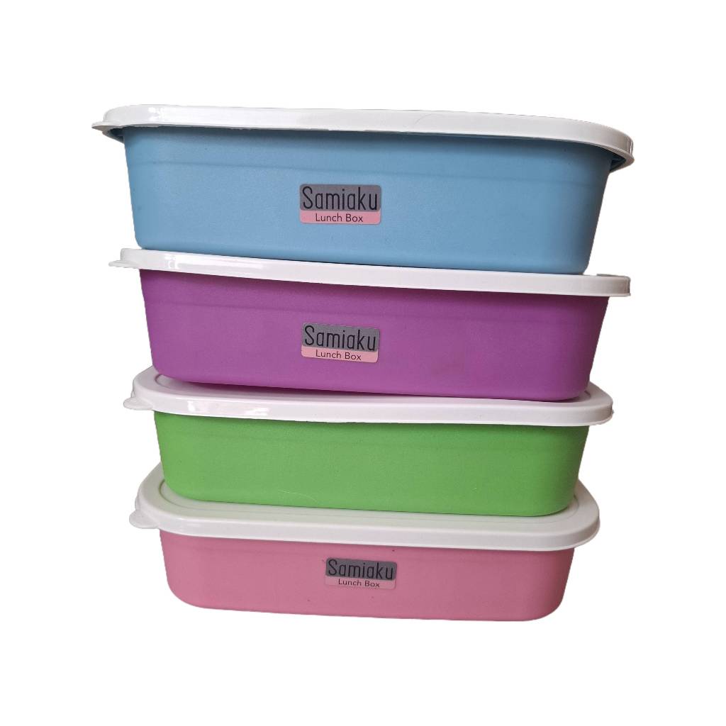 tempat makan plastik kotak makan kotak bekal kotak makan souviner