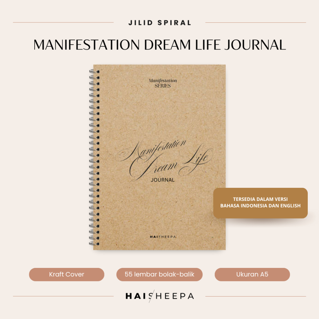 

HAI SHEEPA Manifestation Dream Life Journal