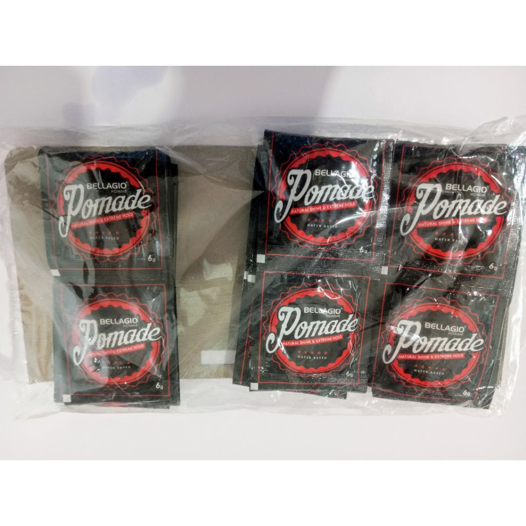 Bellagio Pomade sachet | Pomade renteng Bellagio