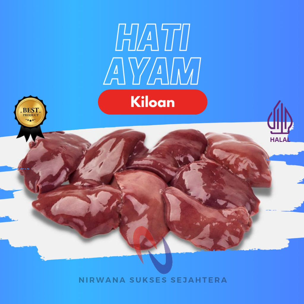 

ATI, HATI AYAM BROILER BERSIH / BROILER CHICKEN LIVER