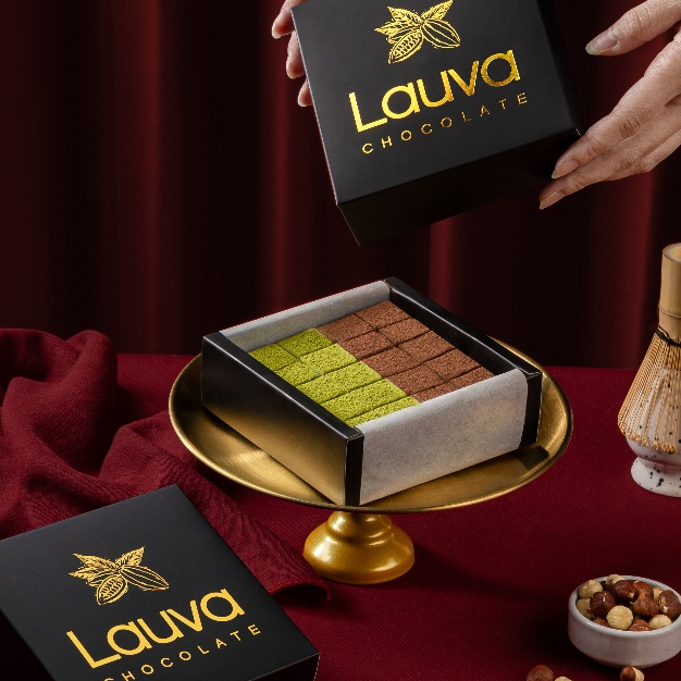 

Lauva Nama Chocolate Mix Hazelnut & Matcha Premium