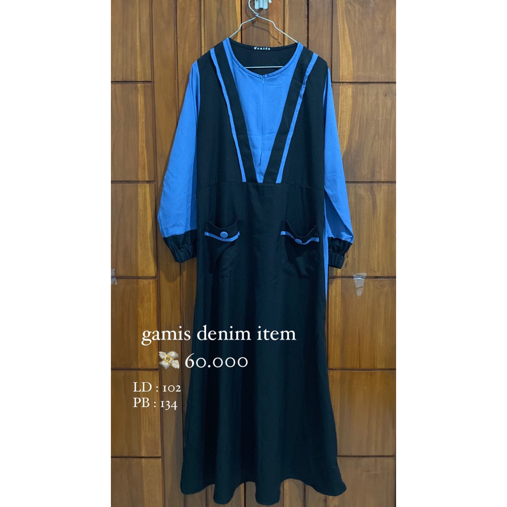 PRELOVED GAMIS DENIM ITEM
