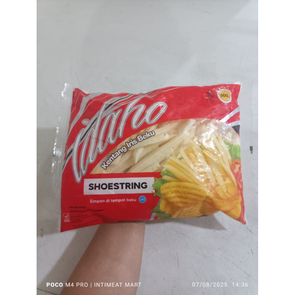 

Kentang Idaho Shoestring 500gr