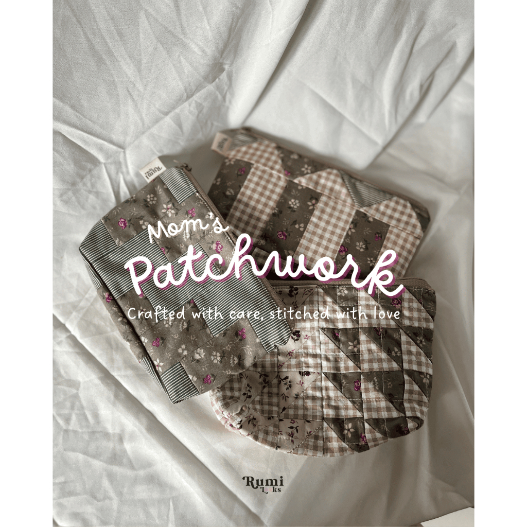 Rumilooks Mom's Patchwork | Pouch Handmade | Pouch Patchwork