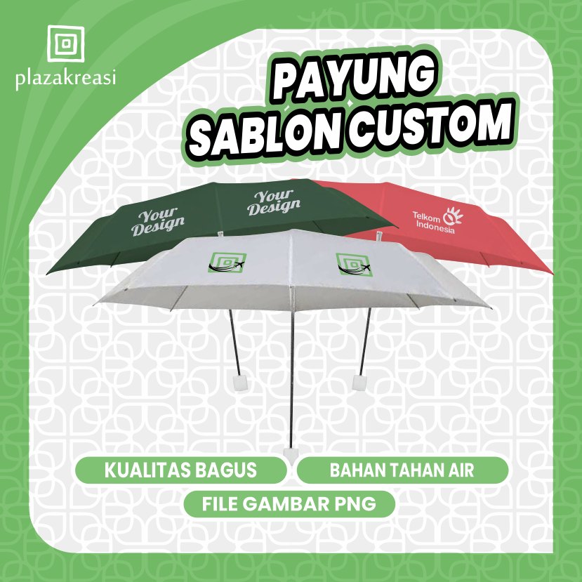 PAYUNG SABLON CUSTOM / PAYUNG SUBLIM / PAYUNG CUSTOM