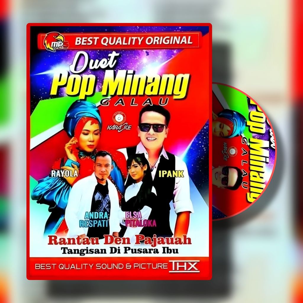 KASET LAGU MP5 DUET POP MINANG TERPOPULER - KASET MUSIK KARAOKE - KASET LAGU MOBIL - KASET CD LAGU M