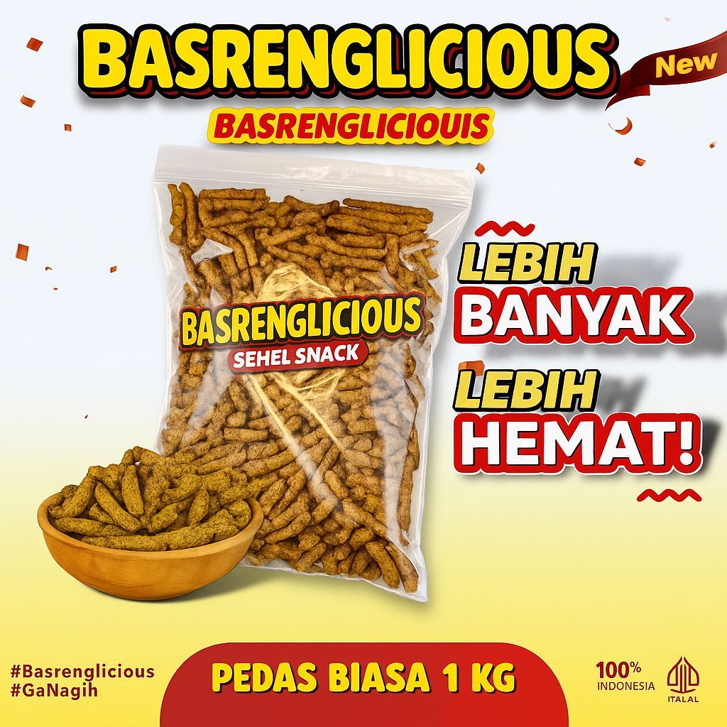 

Basreng Pedas Daun Jeruk Pedas Renyah Snack Pedas Pengiriman CEPAT BASRENG ORI PEDAS