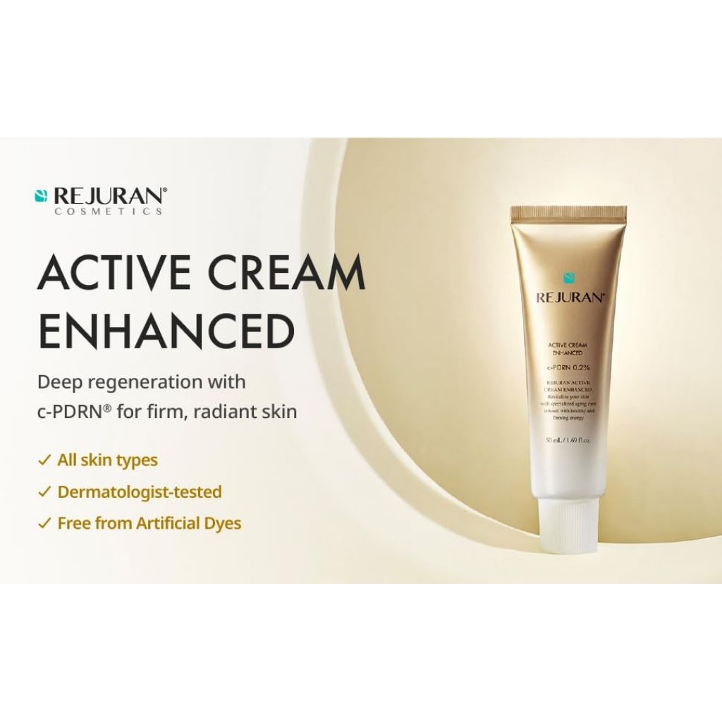(READY STOCK) Rejuran Active Cream Enhanced 50ml / RENEWAL DARI REJURAN TURNOVER ACTIVE CREAM
