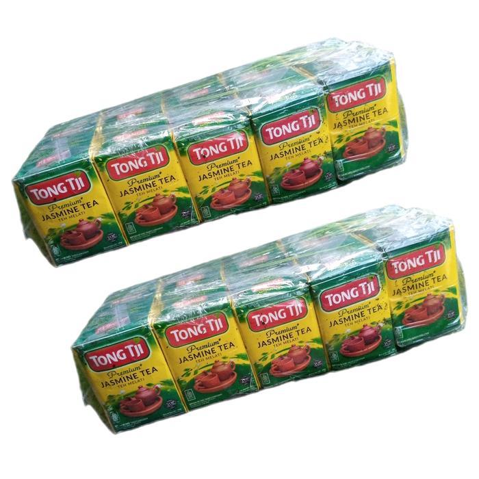 

Teh Hijau Tong Tji Premium Wangi Melati Kemasan 40 Gram / Tong Tji Jasmine Premium Tea Tubruk Seduh