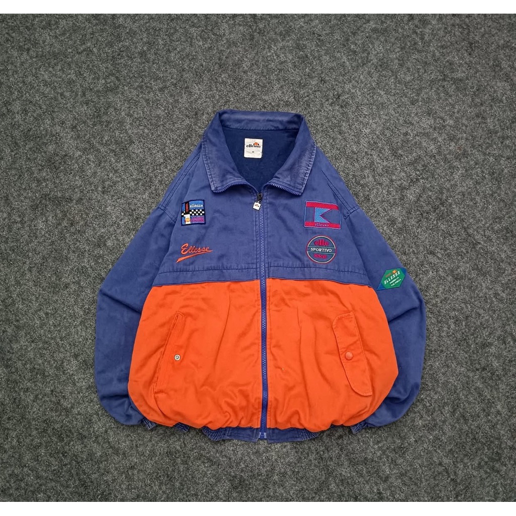 Ellesse vintage Work jacket Racing team