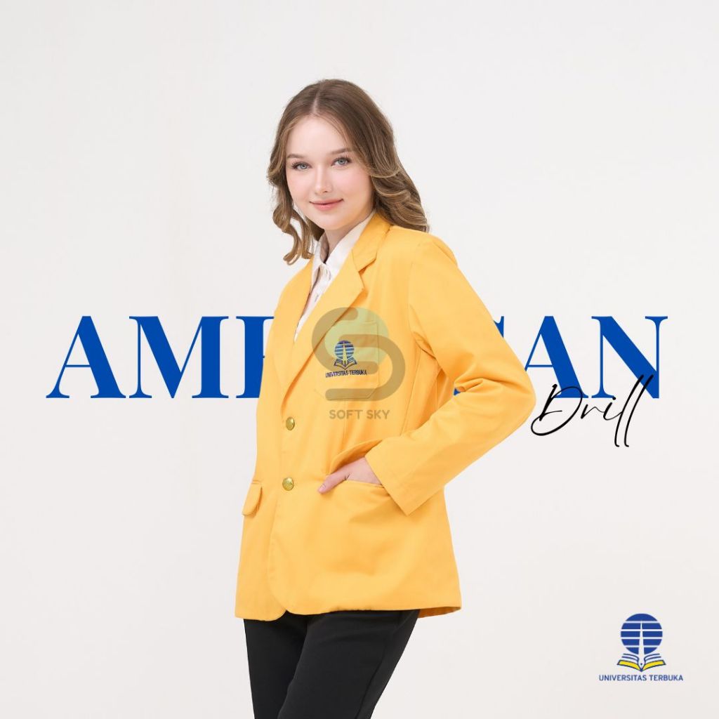 Jas Almamater UT (Universitas Terbuka) | Almet Original, Murah, Resmi