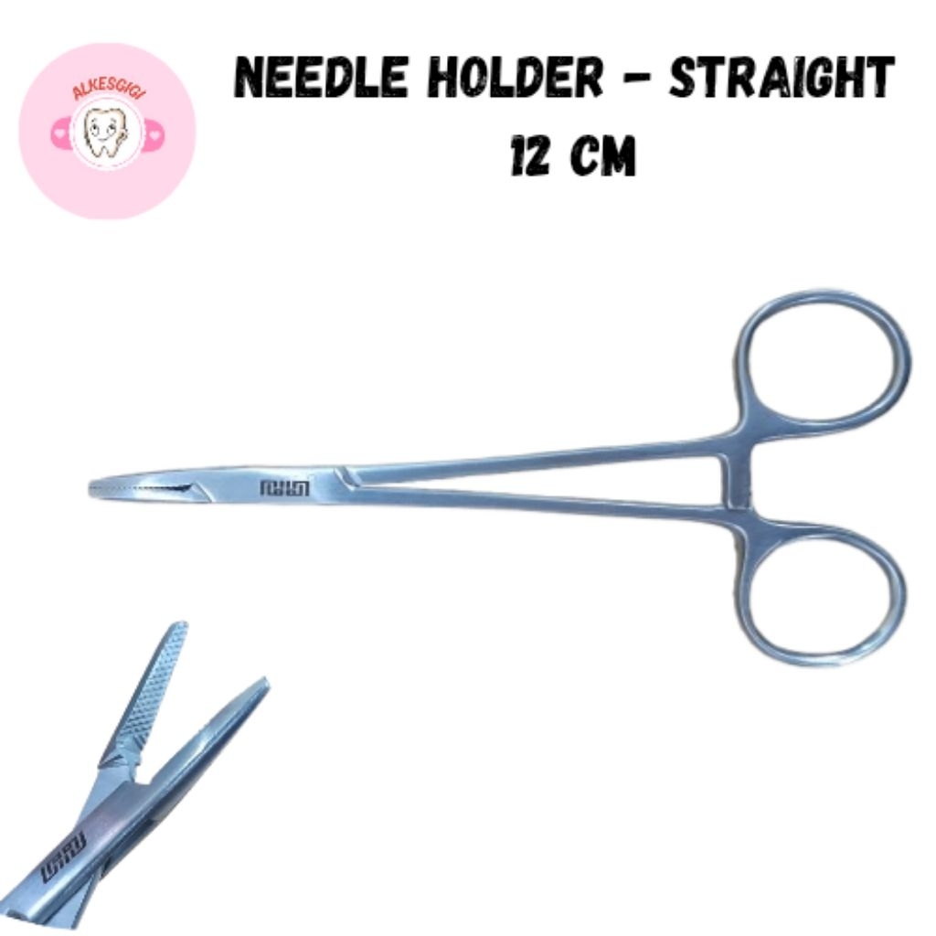 NEEDLE HOLDER STRAIGHT 12CM, 14CM