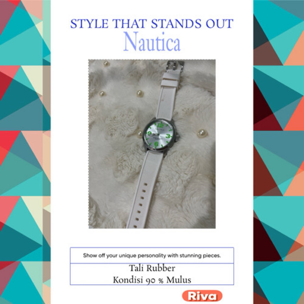 Preloved Jam tangan wanita NAUTICA