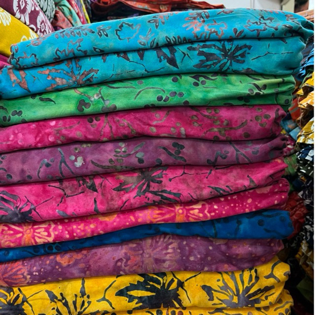 Kain Batik Rayon Santung Motif