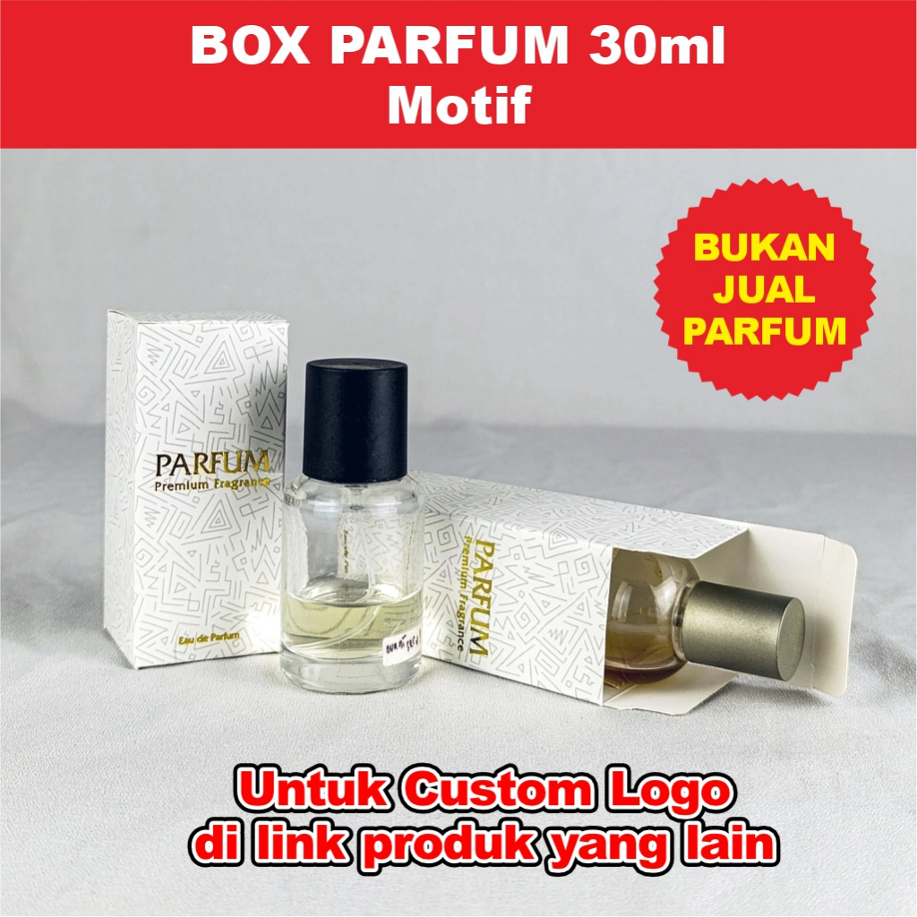 

[NEW Produk] Dus Parfum Box Parfum Kemasan Parfum 30ml universal semua botol motif plus hotprint