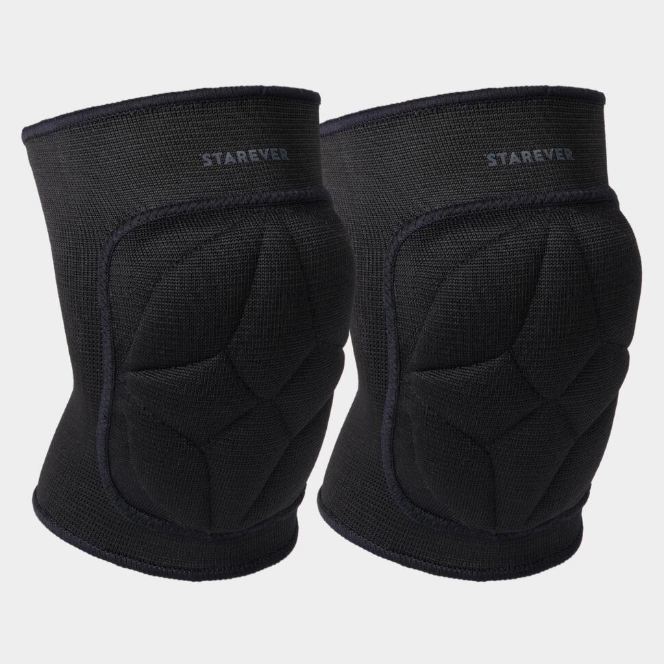 Decathlon STAREVER  Pelindung Lutut​ Dance Unisex Semua Usia MD Knee Pad 100 - Hitam​​ - 8872828