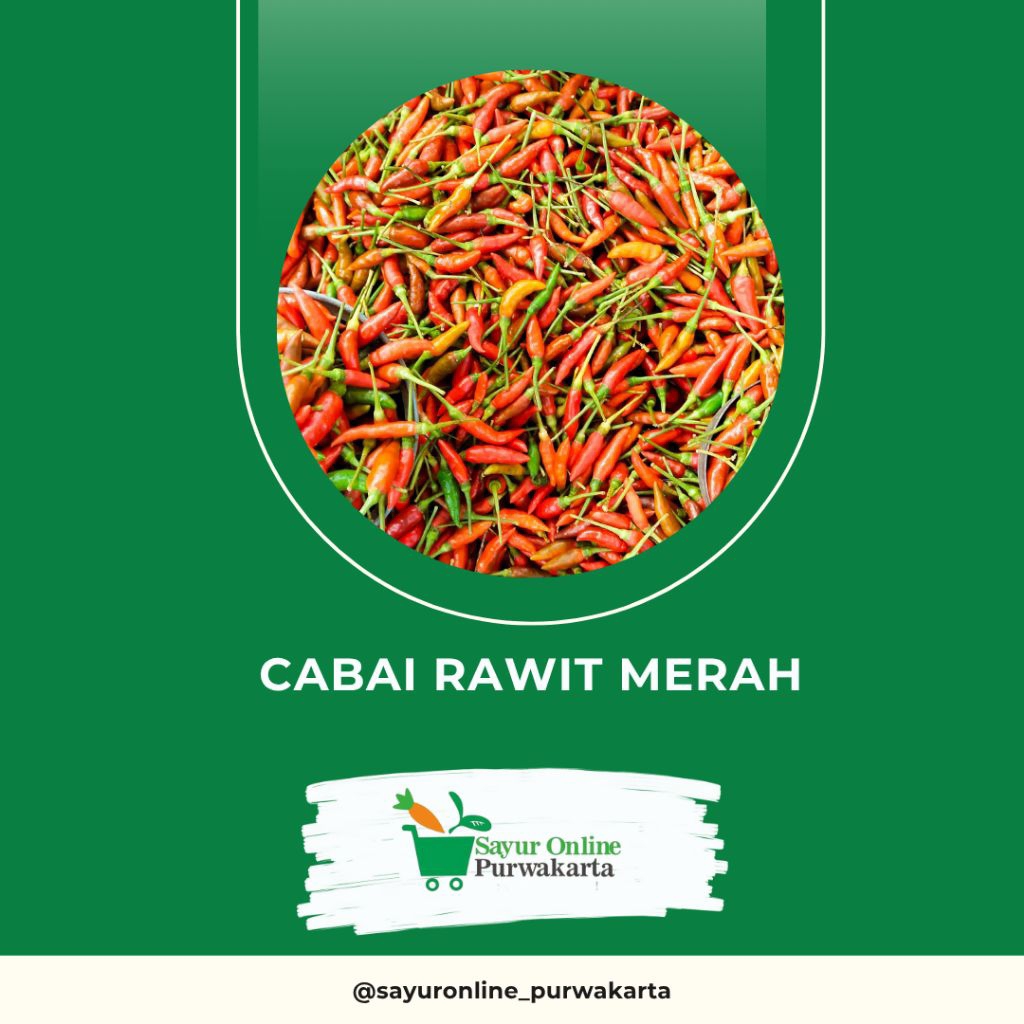 

Cabe Rawit Merah - Sayur Online Purwakarta