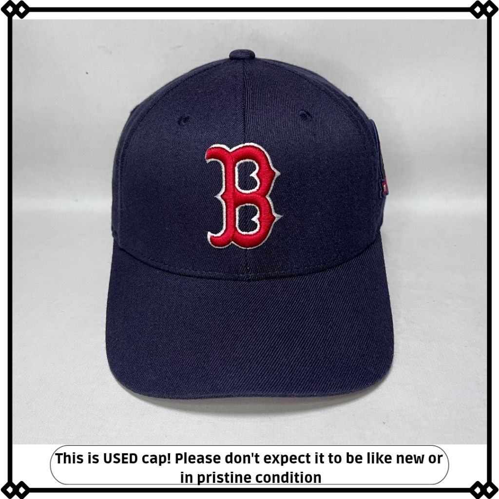topi MLB Boston baseball original second builtup xs-s