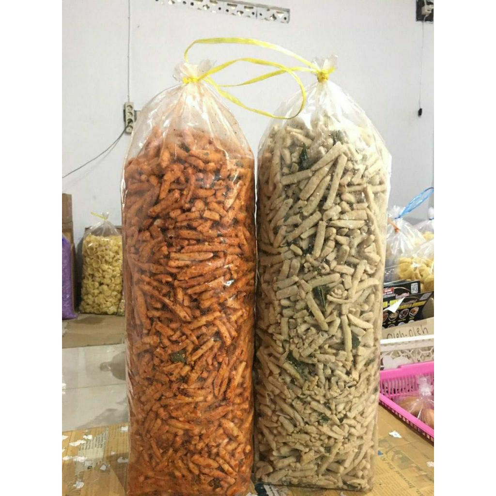 

[500gr] Basreng stik pedas daun jeruk dan ori