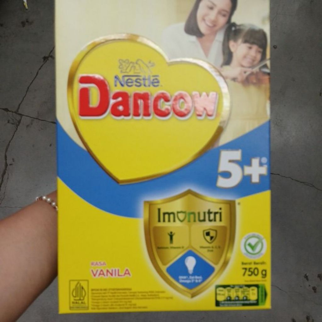 

Dancow 5+ vanilla 750gram