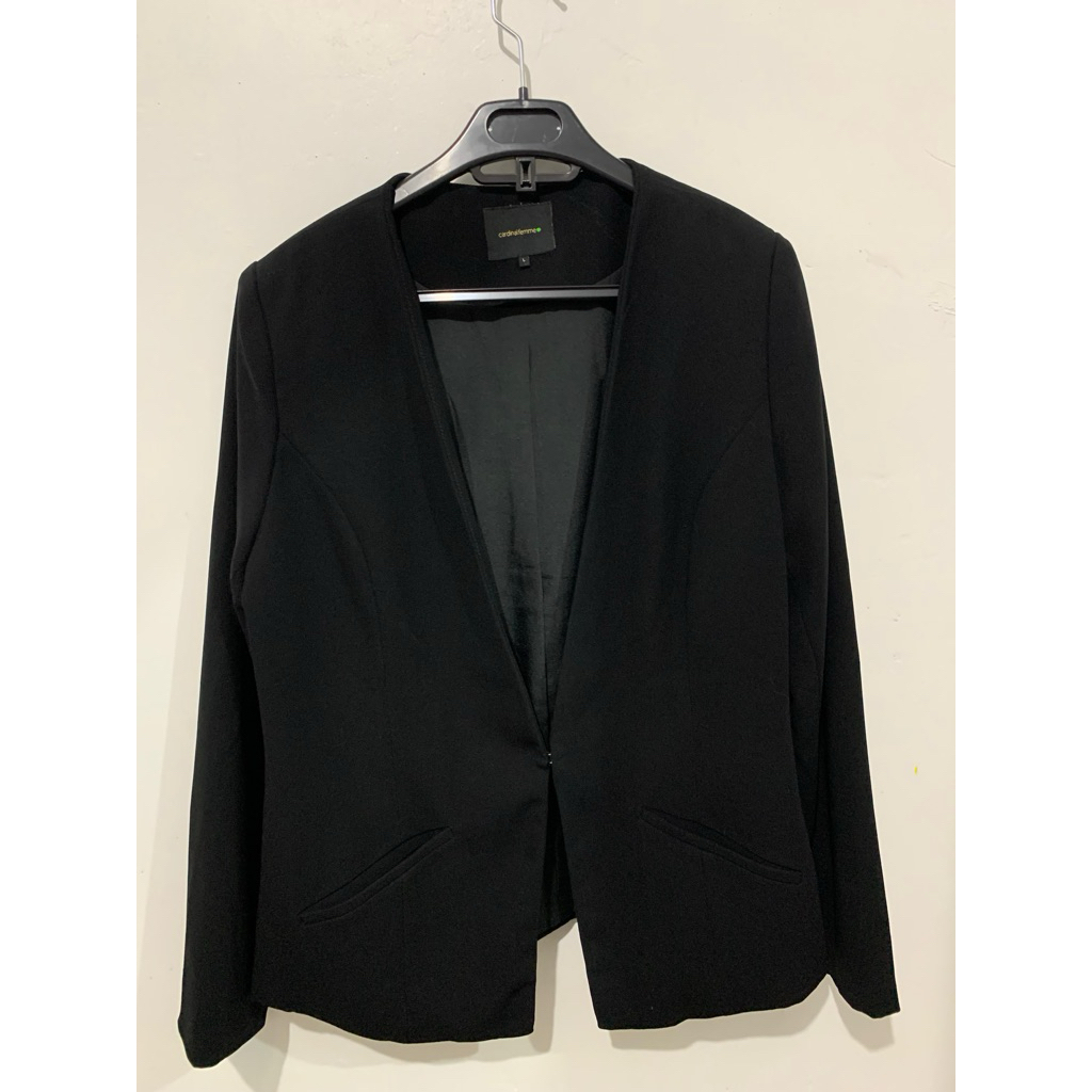 preloved blazer cardinal