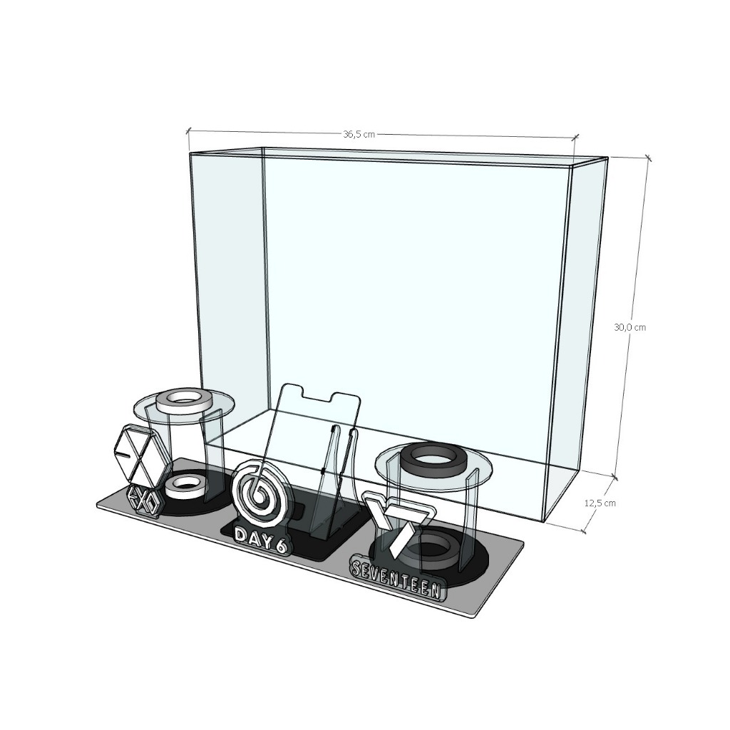 Rak Lightstick Akrilik Custom agnessavthri / Rak Lightstick Custom