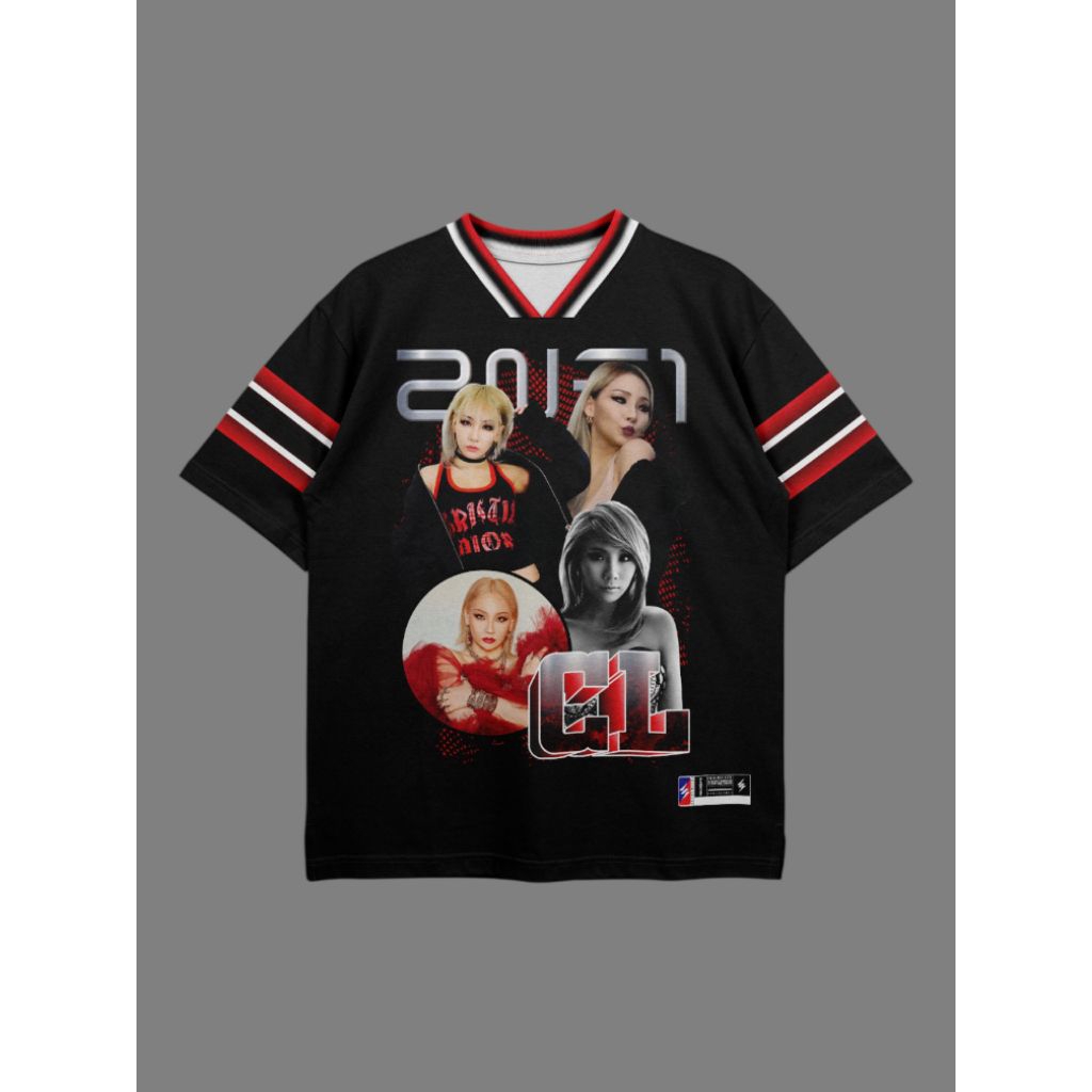 SLAMDUNK JERSEY -JERSEY OVERSIZE KPOP 2NE1 CL