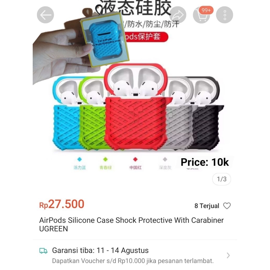 New Case Silicone Earphone