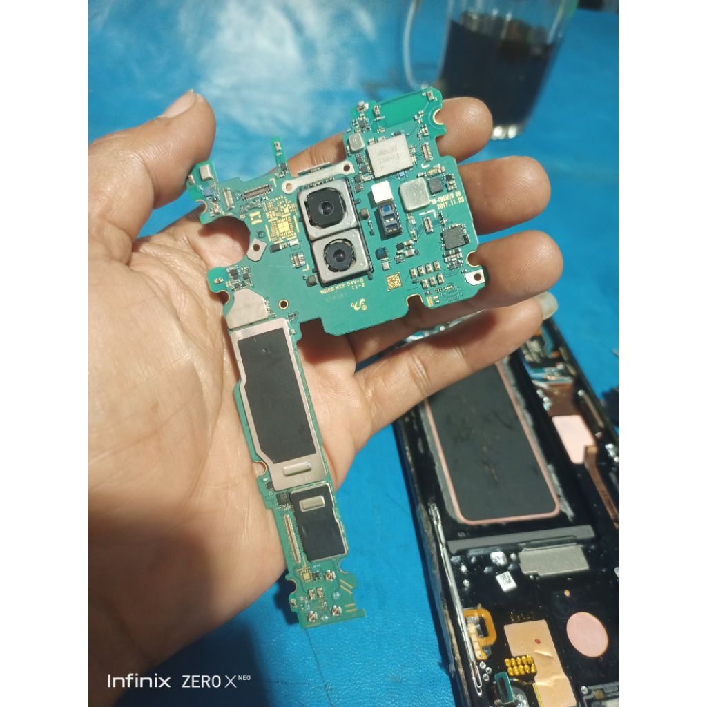 samsung s9 plus minus lcd dan batre