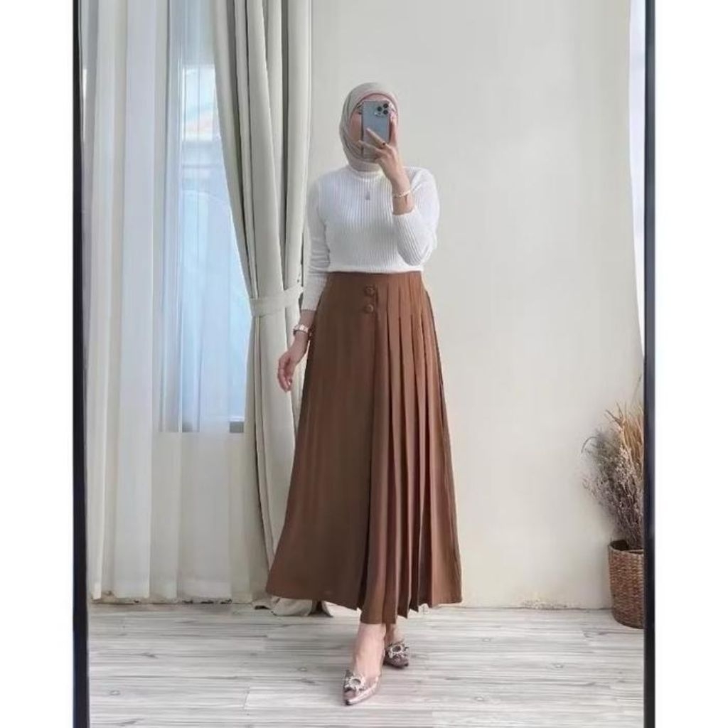 CELANA KULOT HUSNA KANCING 2