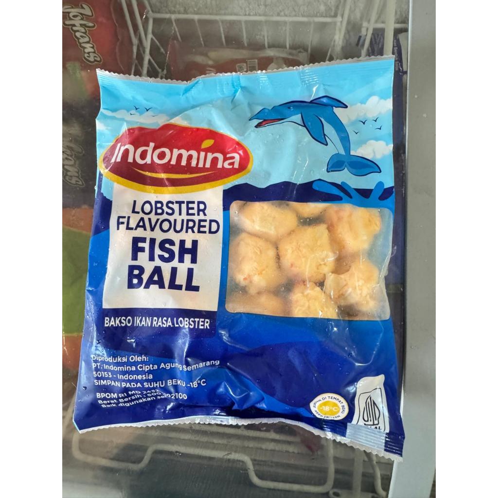 INDOMINA LOBSTER FISH BALL / MITRA BERKAH FROZEN MART