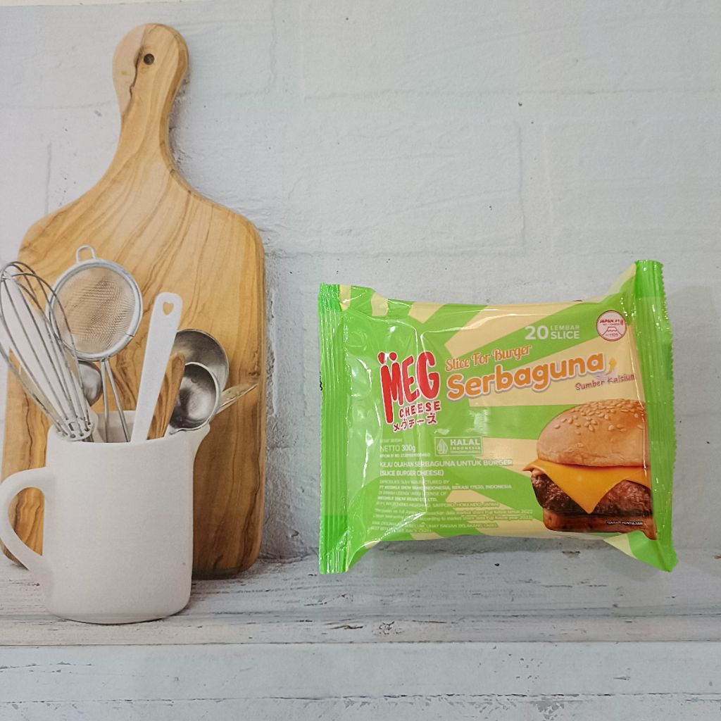 

MEGS SERBAGUNA SLICE BURGER ( 20 SLICE )