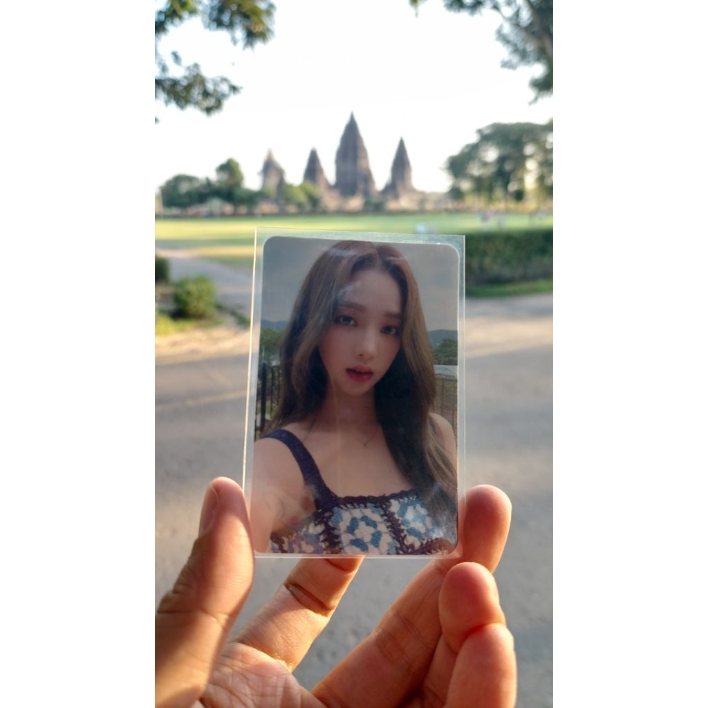 ( Very Good Condition ) Aespa " GIRLS " Album Mecima Shop Benefit POB Official Karina Photocard