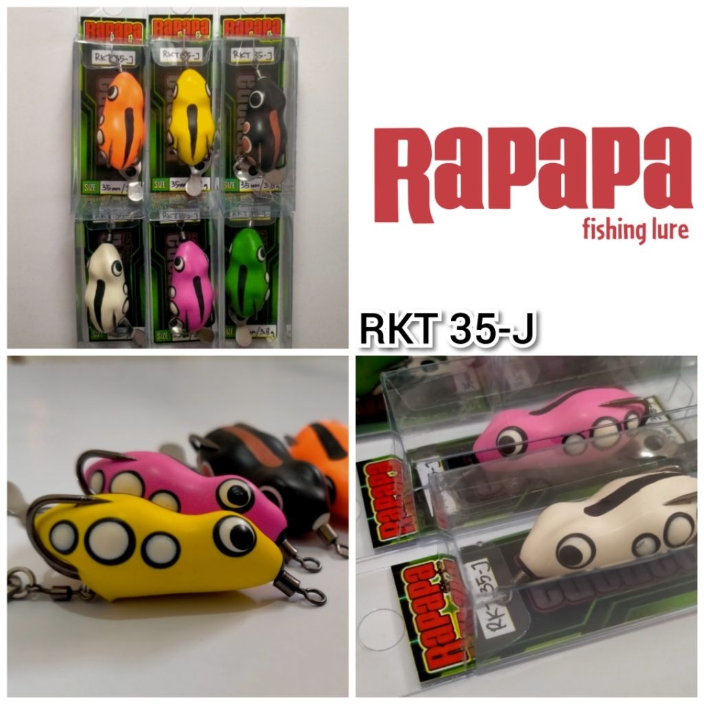 Soft Frog 3,5 cm Blade entong Rapapa RKT35-J SF Killer Berisik rasa Jaws