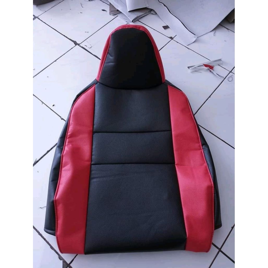 Sarung jok mobil Calya/sigra bahan semi kulit sintetis Oscar