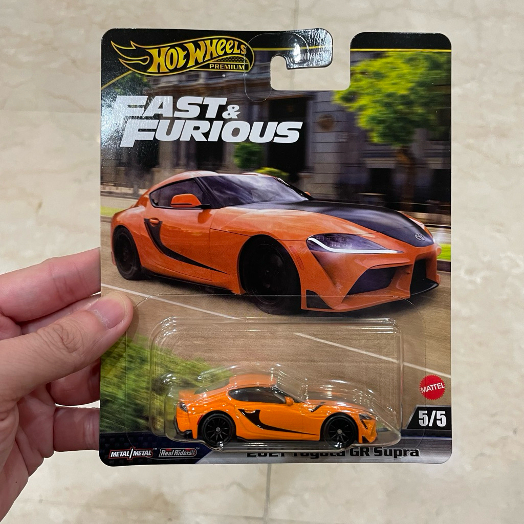 Hot Wheels Premium 2021 Toyota Supra Fast & Furious
