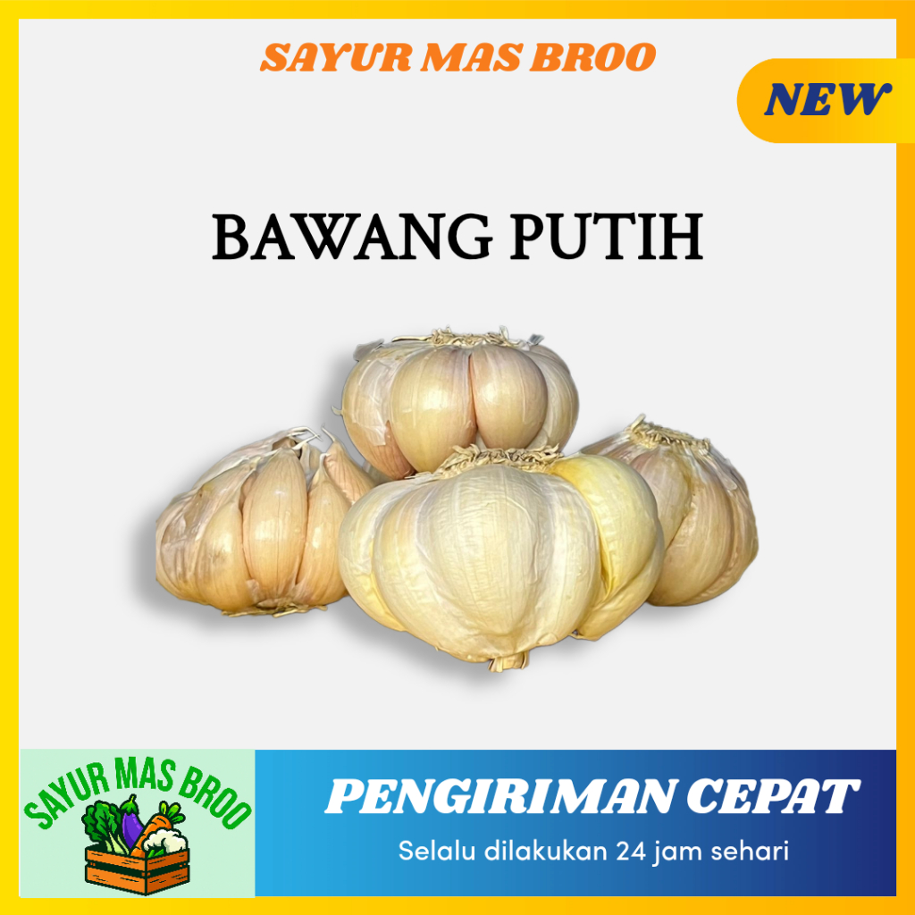 

Bawang Putih - Sayuran Mas Broo