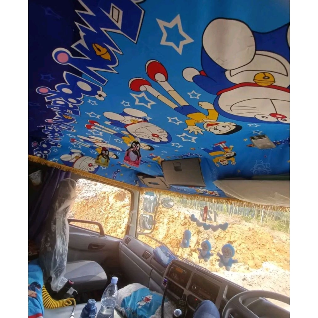 kain plafon Atap kabin mobil Truk/Plafon mobil/Aksesoris mobil/gorden atap kabin mobil Truk HINO Fus