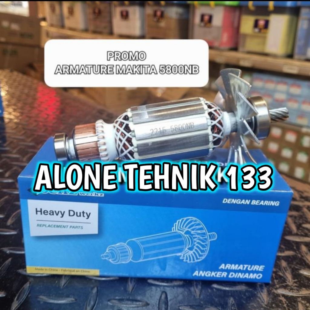 ARMATURE MAKITA 5800 NB ANGKER MESIN CIRCULAR SAW MAKITA 5800NB